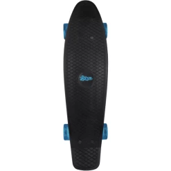AUTHENTIC SPORTS Skateboard Fun, No Rules, Schwarz-transparent