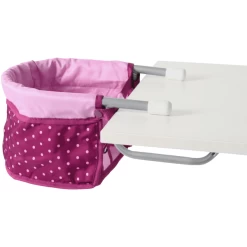 BAYER CHIC 2000 Puppen-Tisch-Sitz Dots Brombeere