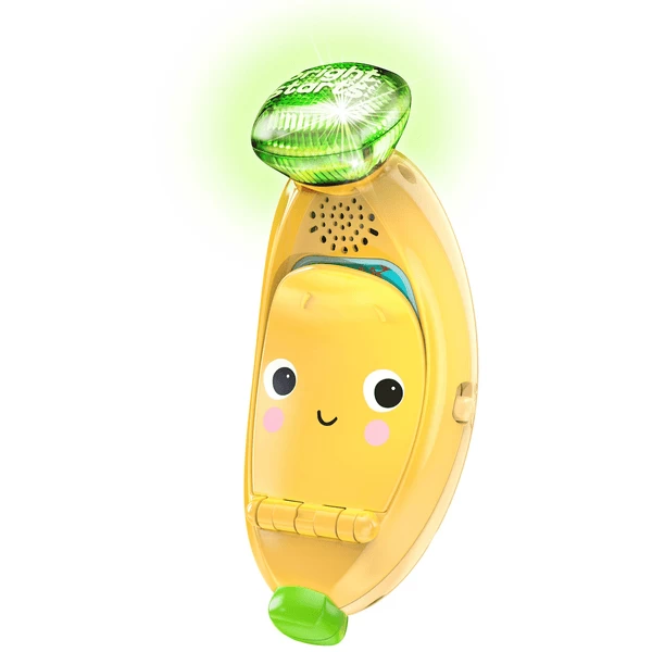 Bright Starts Babblin' Banana™ Klingeln Und Singen Bananentelefon 3 Bright Starts Babblin' Banana™ Klingeln Und Singen Bananentelefon