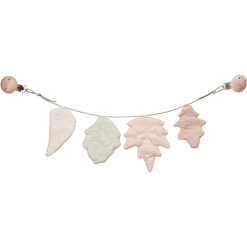 Cam Cam Copenhagen Cam Cam® COPENHAGEN Kinderwagenkette Blätter Rosa