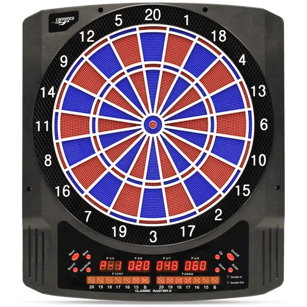 Carromco Elektronisches Dartboard Classic Master II, 2 Loch Abstand 3 Carromco Elektronisches Dartboard Classic Master II, 2 Loch Abstand