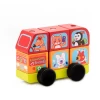 Cubika Toys Holzspielzeug Mini Bus "Fröhliche Tiere" -Spielwaren Verkauf cubika toys holzspielzeug mini bus froehliche tiere a344555