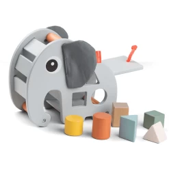 Done By Deer™ Steckspiel Elphee Grau