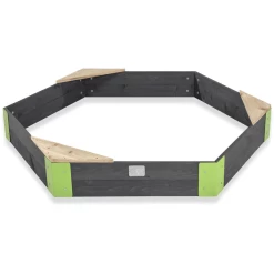 EXIT TOYS EXIT Holzsandkasten Aksent Sechseckig, 160 X 140 Cm