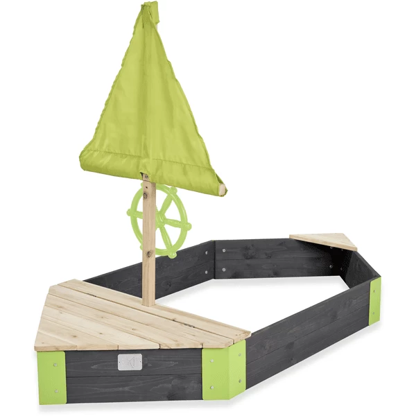 EXIT TOYS EXIT Holzsandkasten Boot Aksent, 190 X 90 Cm 3 EXIT TOYS EXIT Holzsandkasten Boot Aksent, 190 X 90 Cm