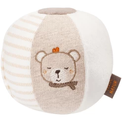 Fehn® Stoffball Esel & Teddy NATUR