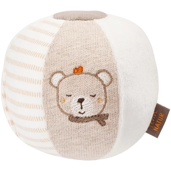 Fehn® Stoffball Esel & Teddy NATUR 3 Fehn® Stoffball Esel & Teddy NATUR