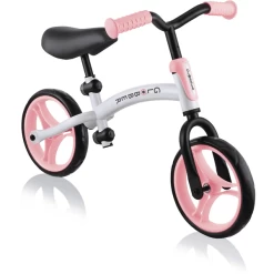 GLOBBER Go Bike Duo Weiß Pastellrosa