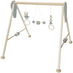 HESS Baby-Gym Bär, Natur Blau