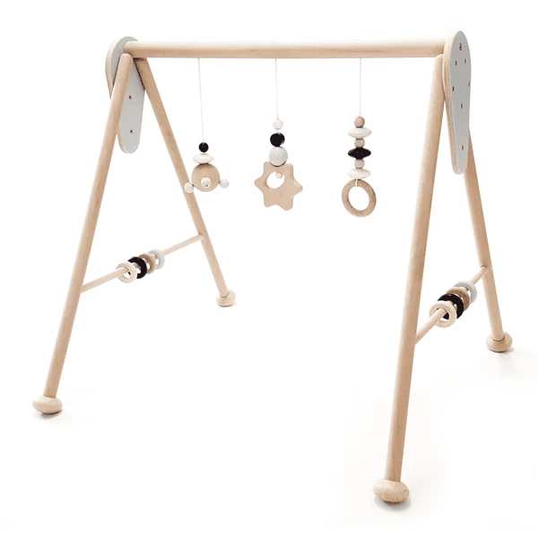 HESS Babyspielgerät Stern, Nature Schwarz 3 HESS Babyspielgerät Stern, Nature Schwarz