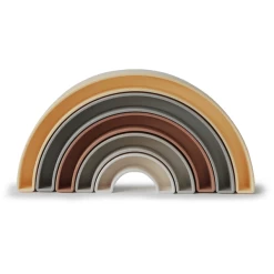 Mushie Stapelspielzeug Rainbow Sol