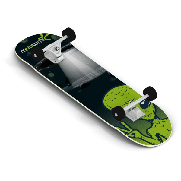 Muuwmi Skateboard ABEC 5, Alien 3 Muuwmi Skateboard ABEC 5, Alien