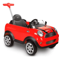 ROLLPLAY Mini Cooper Push Car, Rot