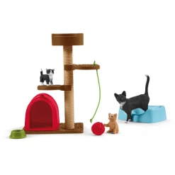 Schleich® Spielspaß Für Niedliche Katzen 42501