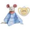 Schnullireich Geschenkset Käthe Kruse Schmusetuch Mit Namen Maus + NUK Namensschnuller (0-6 Mon) Blau -Spielwaren Verkauf schnullireich geschenkset kaethe kruse schmusetuch mit namen maus nuk namensschnuller 0 6 mon blau a405722