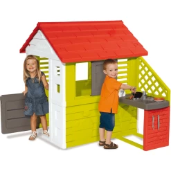 Smoby Naturhaus Mit Sommerküche