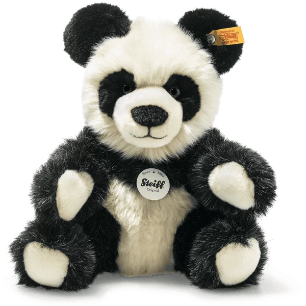 Steiff Manschli Panda, Schwarz/weiß 3 Steiff Manschli Panda, Schwarz/weiß
