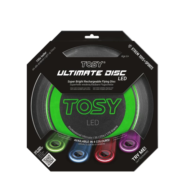 XTREM Toys And Sports - TOSY Ultimate Disc LED, Grün 3 XTREM Toys And Sports - TOSY Ultimate Disc LED, Grün